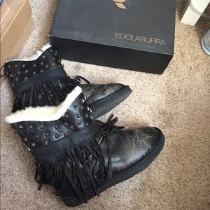 KOOLABURRA ugg Haley ankle stud snow boot